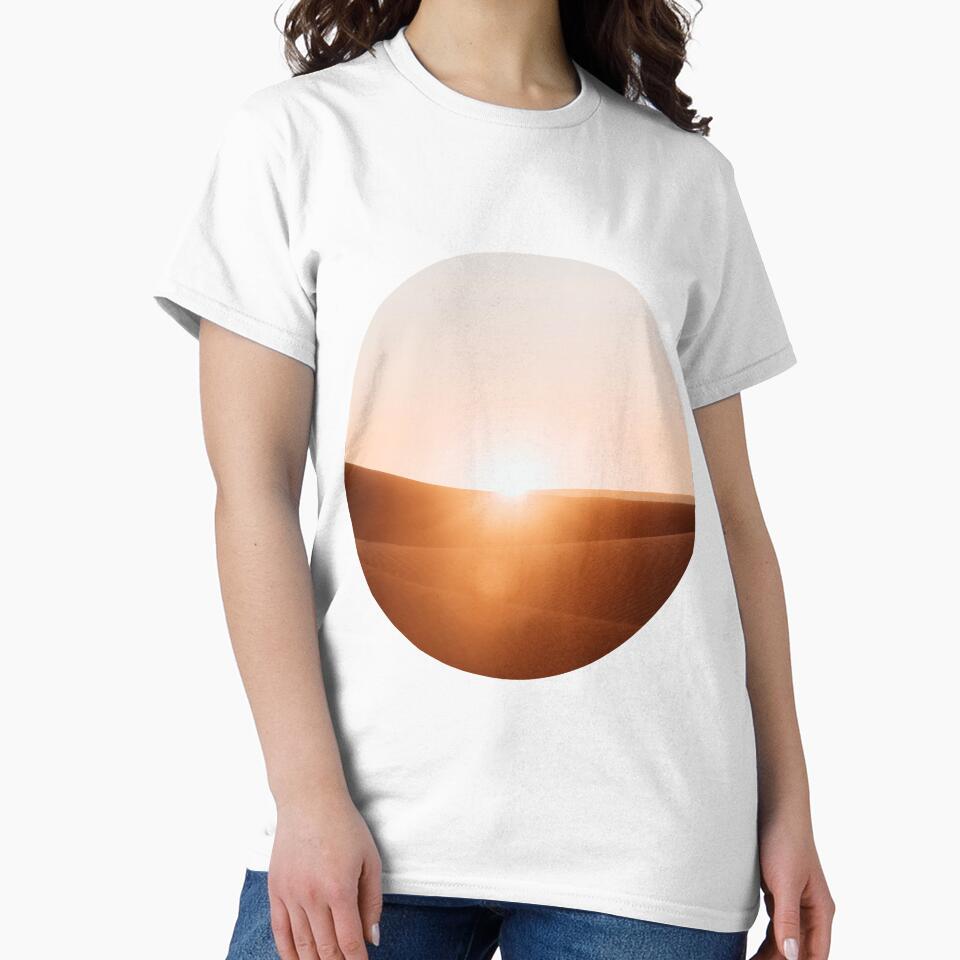 Desert Sunset Horizon by Alexandra Rty T-Shirts, Hoodie, Sweatshirt | BlankRebels.com (Image 2)