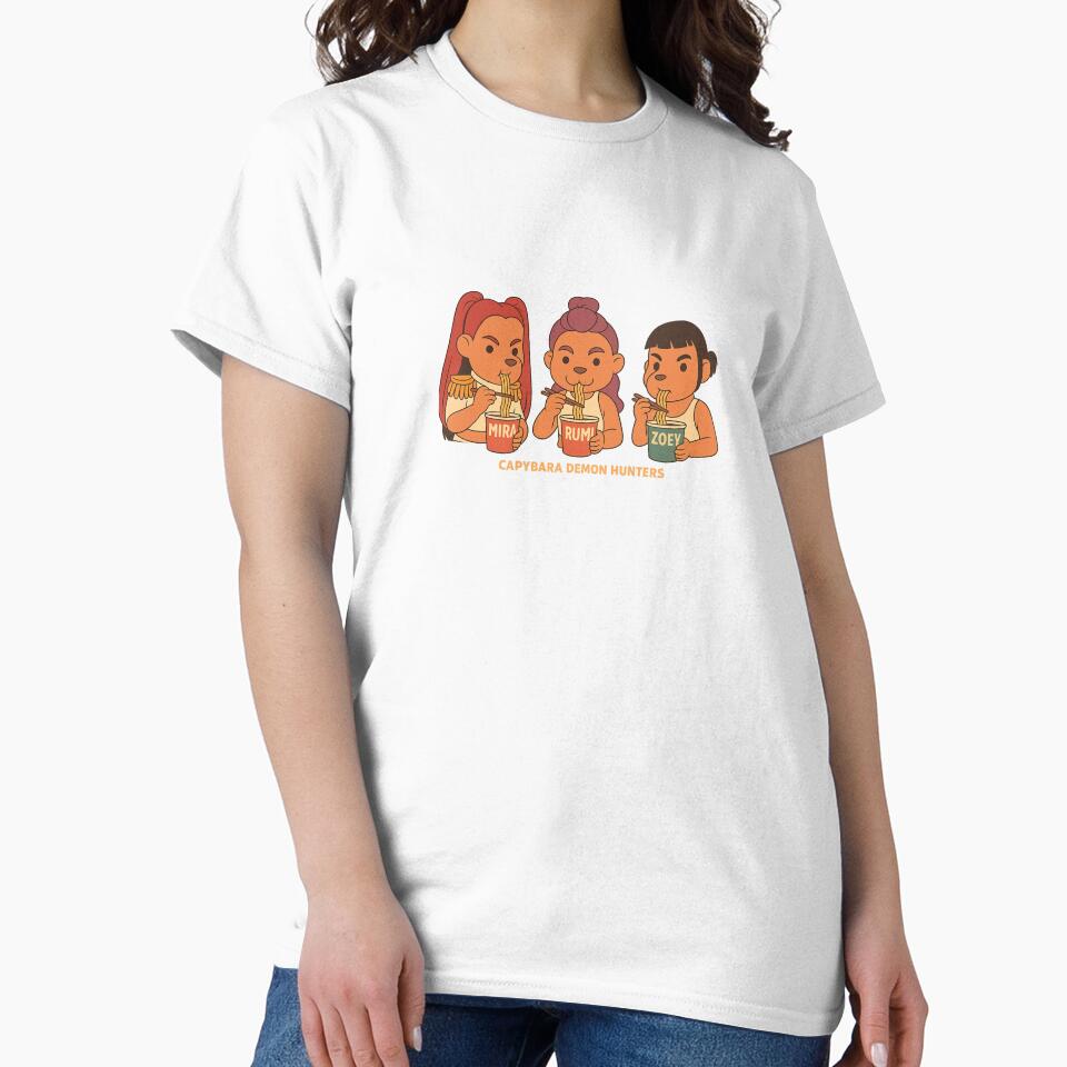 Capybara Demon Hunters – Adorable K-Pop Ramen Inspired Art by MorningDragon T-Shirts, Hoodie, Sweatshirt (Image 2)