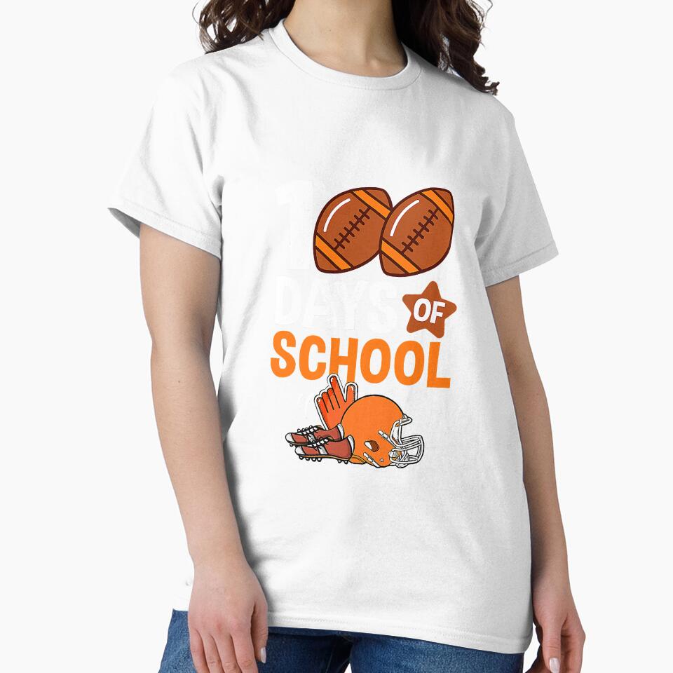 Football Days Sports Teacher 100 Days by atalia8932