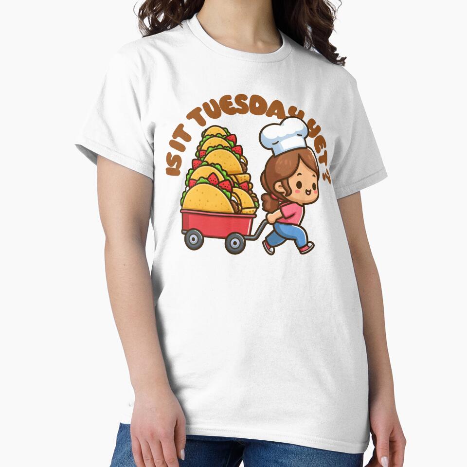 Is it (Taco) Tuesday Yet? by Pop Culture Shirts Hoodie, Sweatshirt | BlankRebels.com (Image 2)
