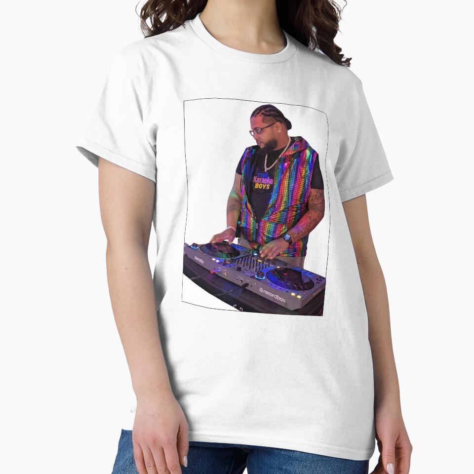 DJ P-Lo The Karaoke Boys Turntables Tee by TheKaraokeBoys Hoodie, Sweatshirt | BlankRebels.com (Image 2)