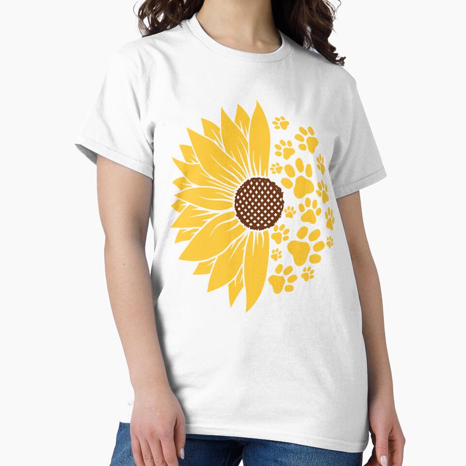 Dog Lover Sunflower by csdesignco