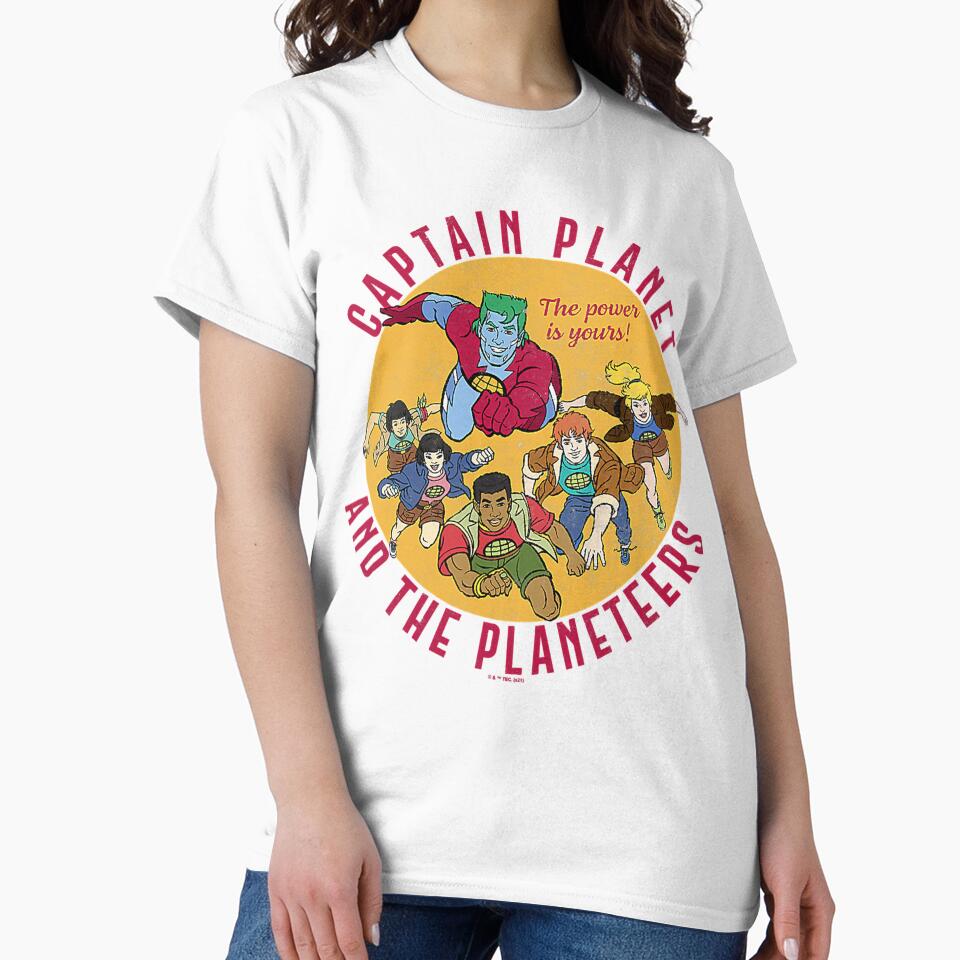 Captain Planet And The Planeteers by Sounds8342 T-Shirts, Hoodie, Sweatshirt | BlankRebels.com (Image 2)