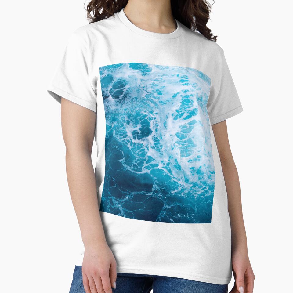 Blue Ocean, Water by Hinny8 T-Shirts, Hoodie, Sweatshirt | BlankRebels.com (Image 2)