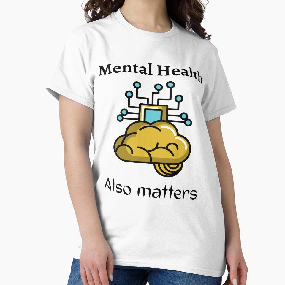 Mental Health Also Matters by chetan786 T-Shirts, Hoodie, Sweatshirt | BlankRebels.com (Image 2)