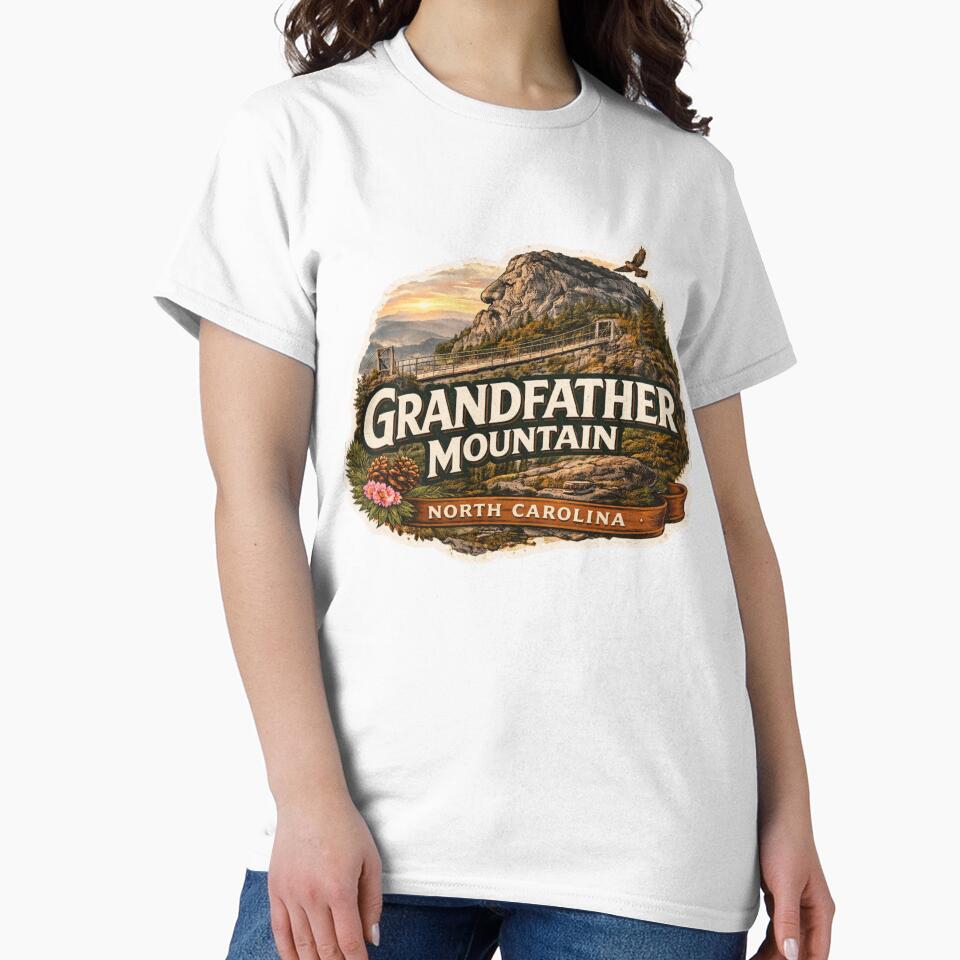 Grandfather Mountain North Carolina by PamLeeDesign T-Shirts, Hoodie, Sweatshirt | BlankRebels.com (Image 2)