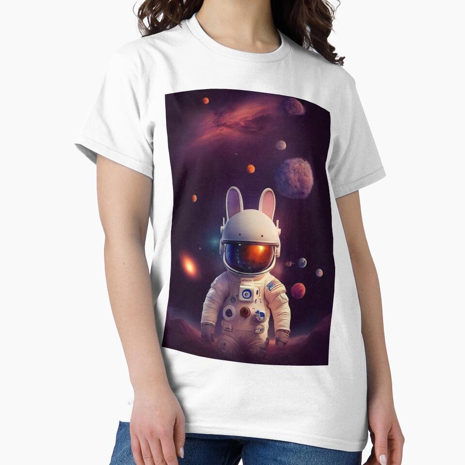Cute Astronaut by CONRUOUSLY T-Shirts, Hoodie, Sweatshirt | BlankRebels.com (Image 2)