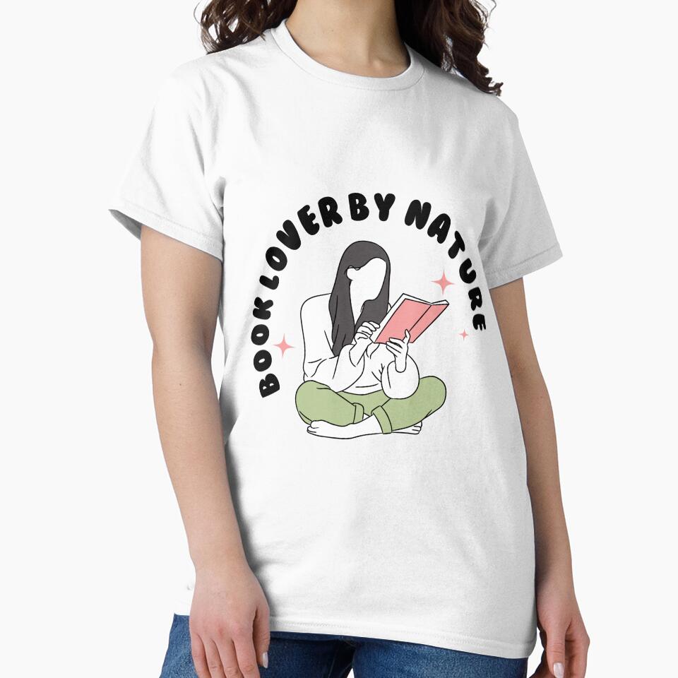 Book Lover By Nature by OlivedesignsIN T-Shirts, Hoodie, Sweatshirt | BlankRebels.com (Image 2)