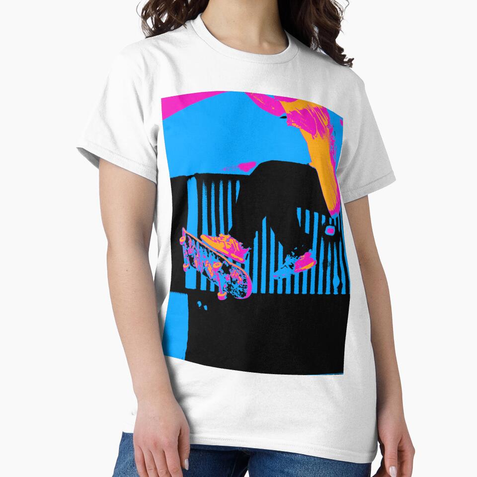 Skateboarding Trickster by NaturePrints T-Shirts, Hoodie, Sweatshirt | BlankRebels.com (Image 2)