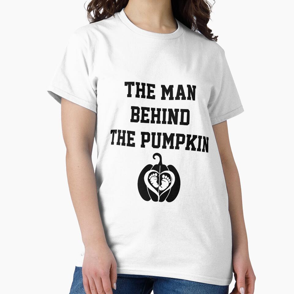 cute baby feet halloween fall Man Behind the Pumpkin funny sarcastic saying offended Meme Gift for Best Friend boyfriend girlfriend by joygift369