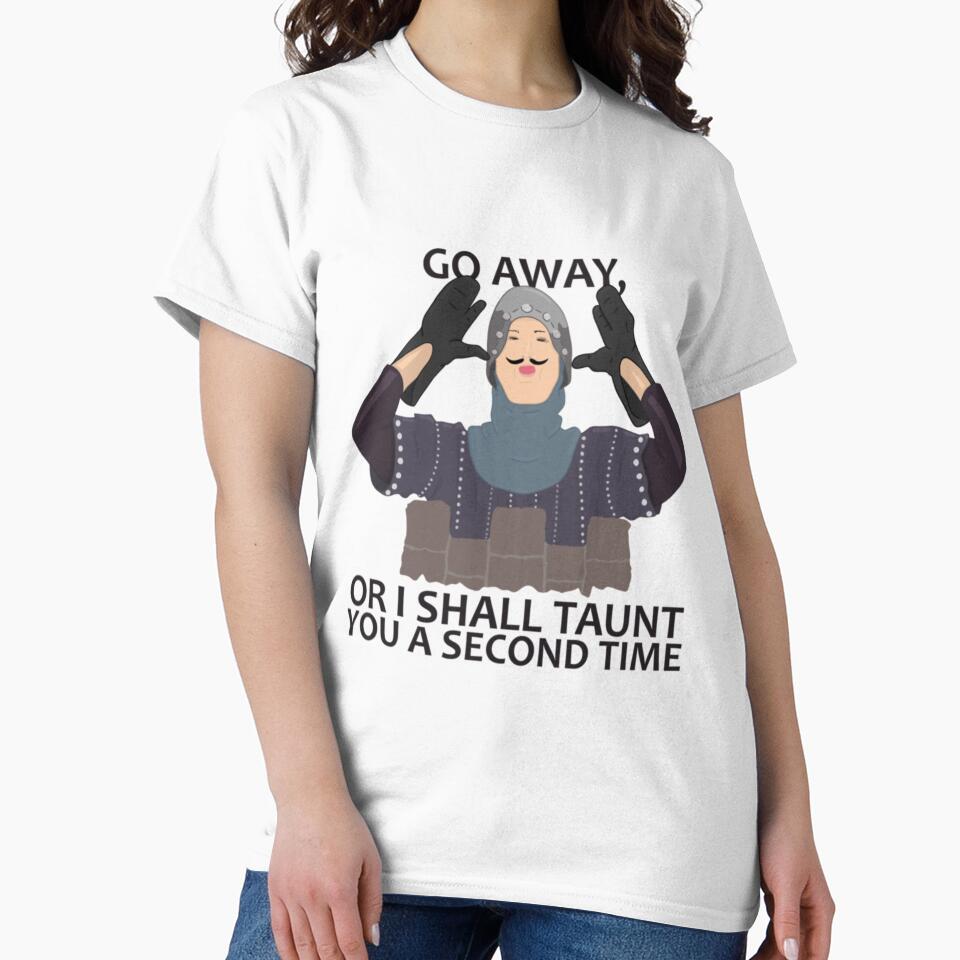 Monty Python French Knight GO AWAY Shirt T-Shirts, Hoodie, Sweatshirt