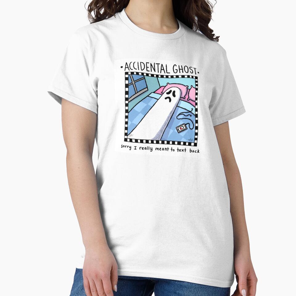 Accidental Ghost by Noah-no-bot T-Shirts, Hoodie, Sweatshirt | BlankRebels.com (Image 2)