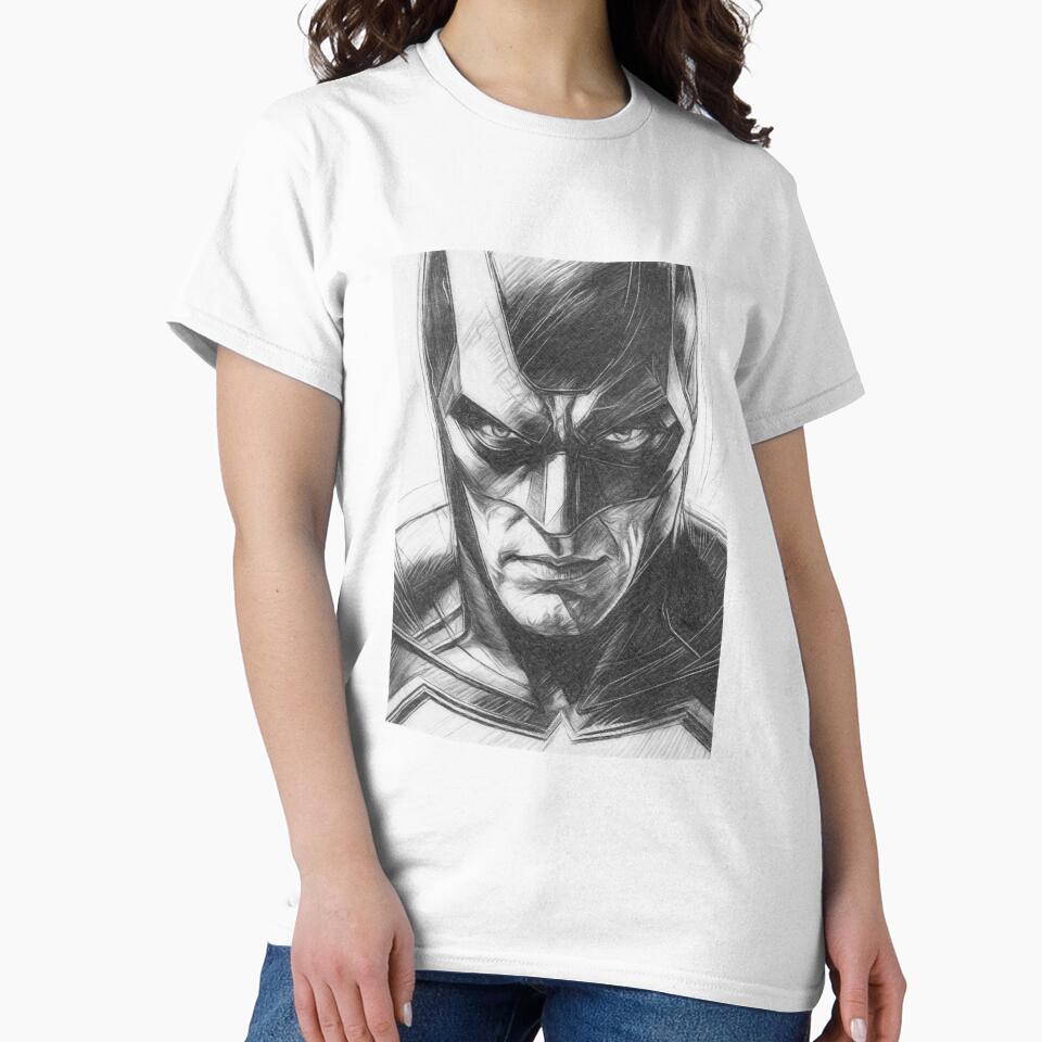 Superhero Illustration by Leon Woods Pencil Art