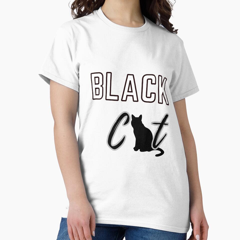 Copy of Black cat by Shenuka93 T-Shirts, Hoodie, Sweatshirt | BlankRebels.com (Image 2)