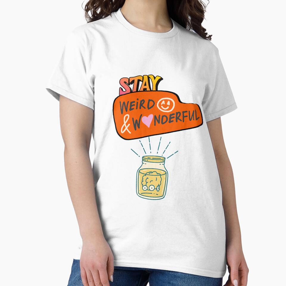 Stay Weird & Wonderful by LionheartADHD T-Shirts, Hoodie, Sweatshirt | BlankRebels.com (Image 2)