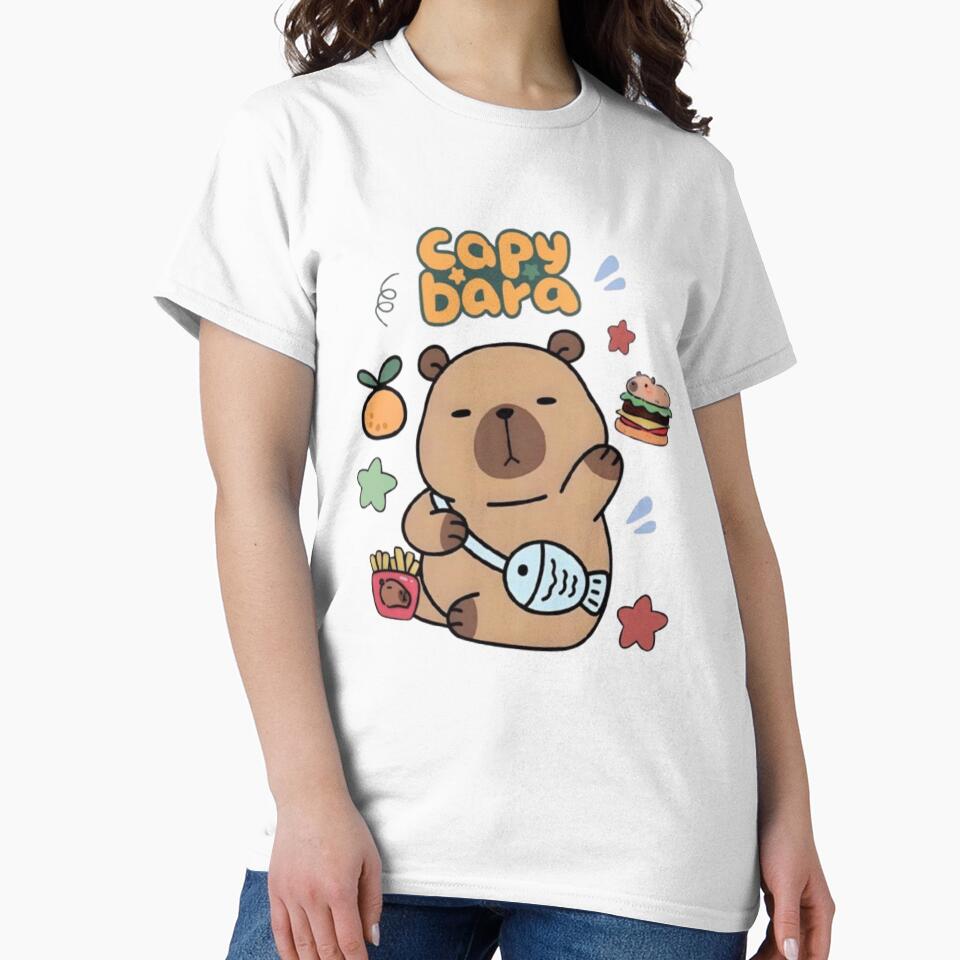 Cute Capybara T-Shirts, Hoodie, Sweatshirt