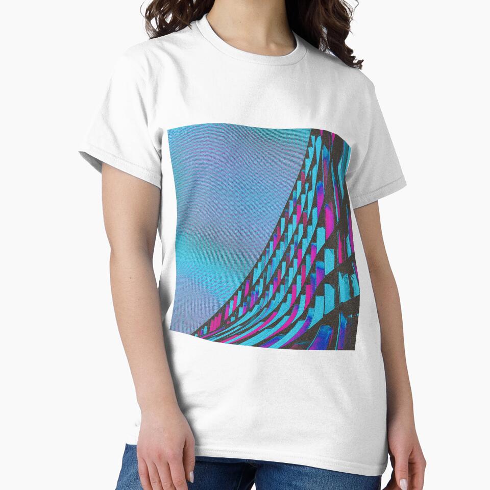 Vaporwave Glitch Building Liquid by artworkbyrihen T-Shirts, Hoodie, Sweatshirt | BlankRebels.com (Image 2)