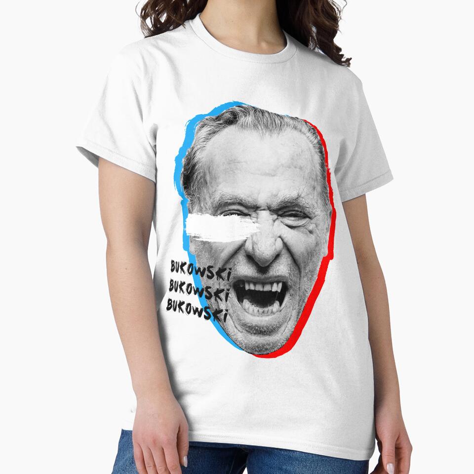 Bukowski pop culture by Domi-llustra T-Shirts, Hoodie, Sweatshirt | BlankRebels.com (Image 2)