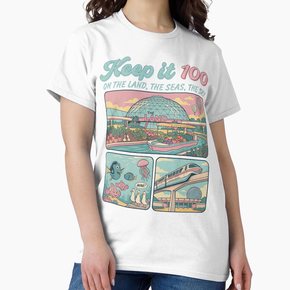 Retro Theme Park Land Sea Sky Illustration Art by Rhastasnixon