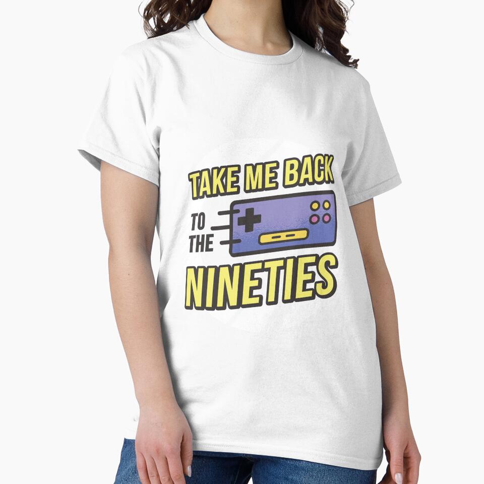 Take me back to the 90s by Somniart T-Shirts, Hoodie, Sweatshirt | BlankRebels.com (Image 2)