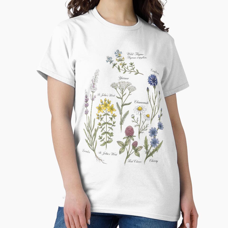 Cottagecore Botanical Sketches by SignumShop