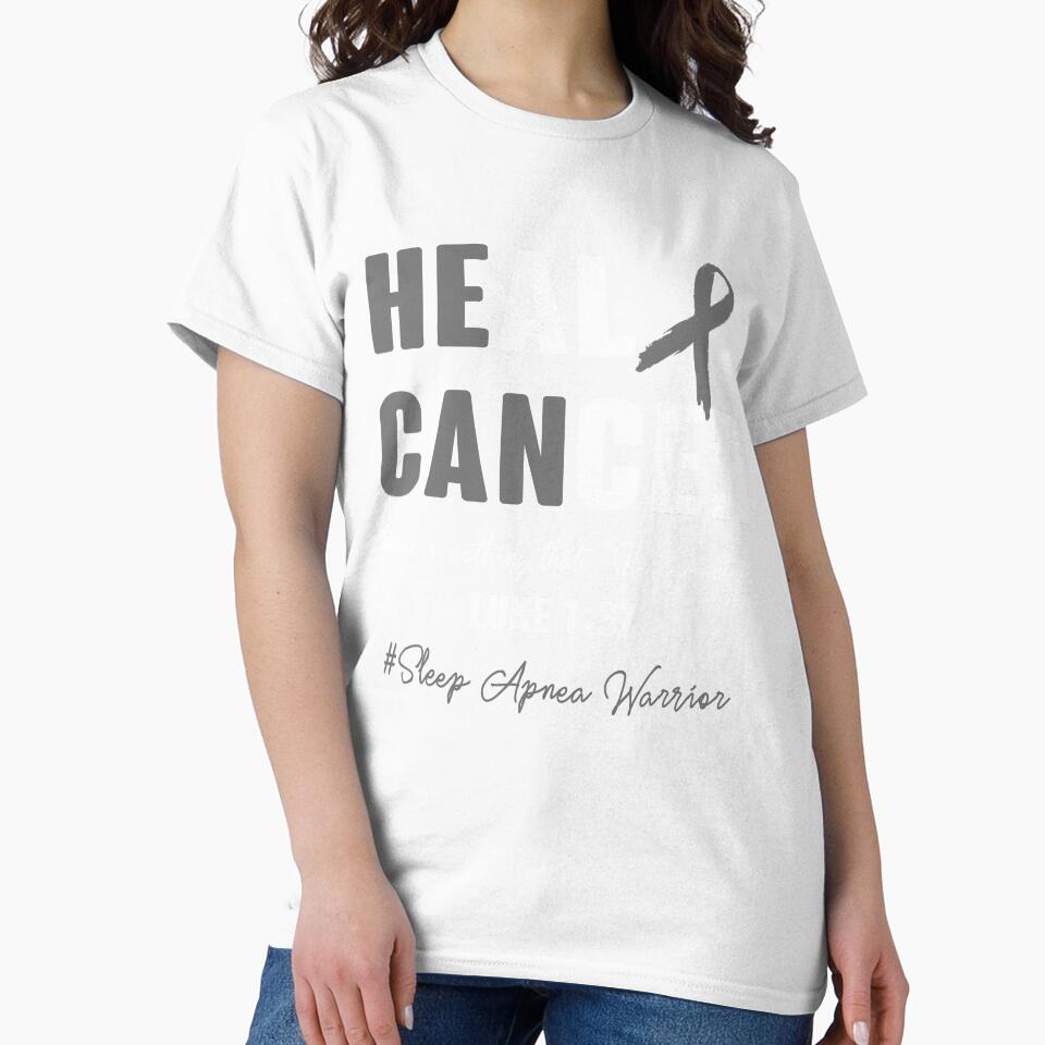 Sleep Apnea Awareness - Heal Cancer - Support Sleep Apnea Warrior Gifts by ElizabethS809