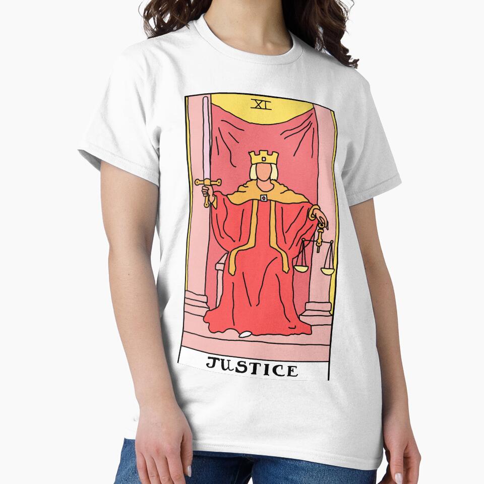 Justice Tarot Card by RubyGoesBananas T-Shirts, Hoodie, Sweatshirt | BlankRebels.com (Image 2)