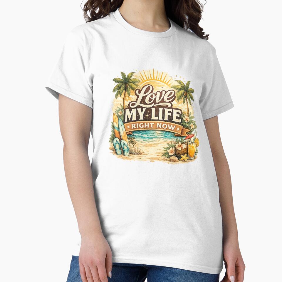 Love My Life Right Now by LoveMyLifeRightNow T-Shirts, Hoodie, Sweatshirt | BlankRebels.com (Image 2)