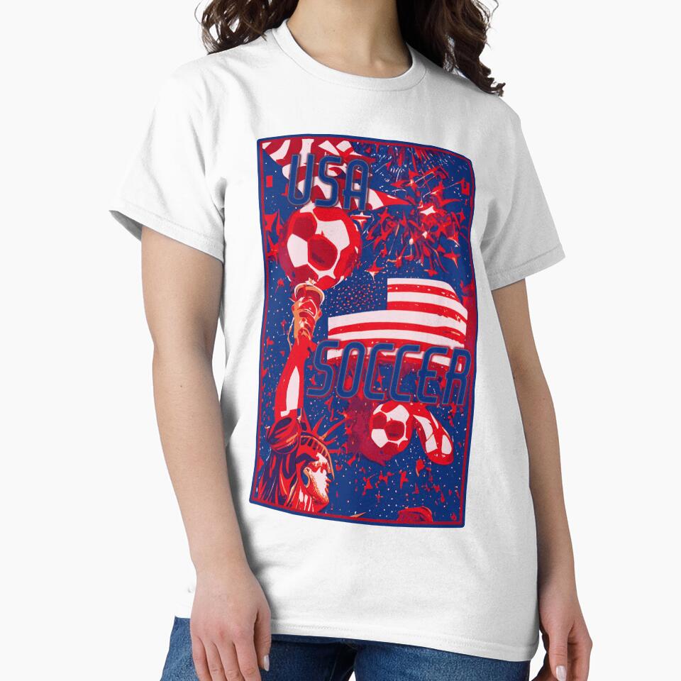 Soccer T shirt for all Soccer Players and Fans by Soccer-Stuff
