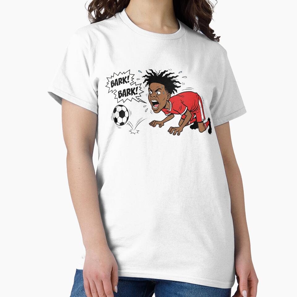 Soccer Player Barking by Thanabordee