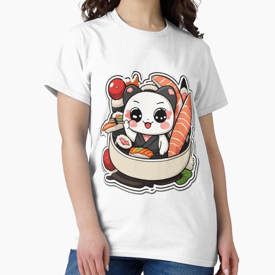 sushi panda by Recota T-Shirts, Hoodie, Sweatshirt | BlankRebels.com (Image 2)