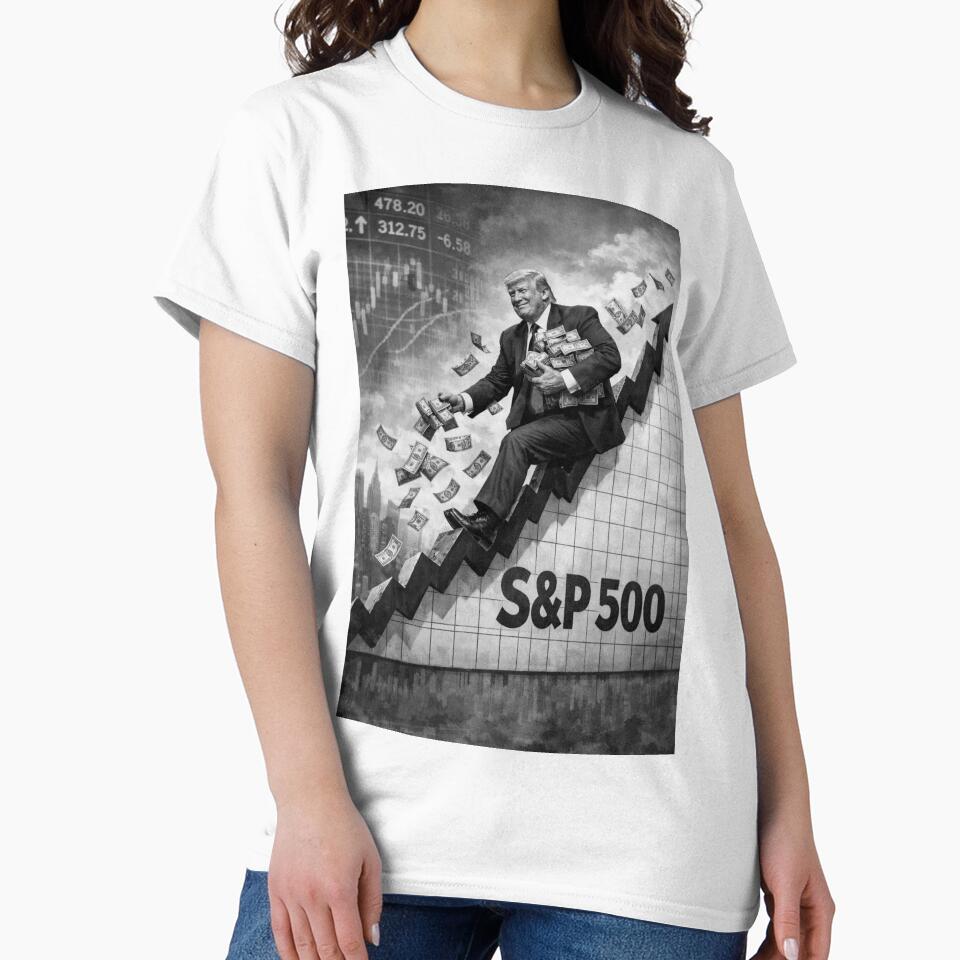 Trump uses the stockmarket for his own benefit by LavishFiends T-Shirts, Hoodie, Sweatshirt | BlankRebels.com (Image 2)