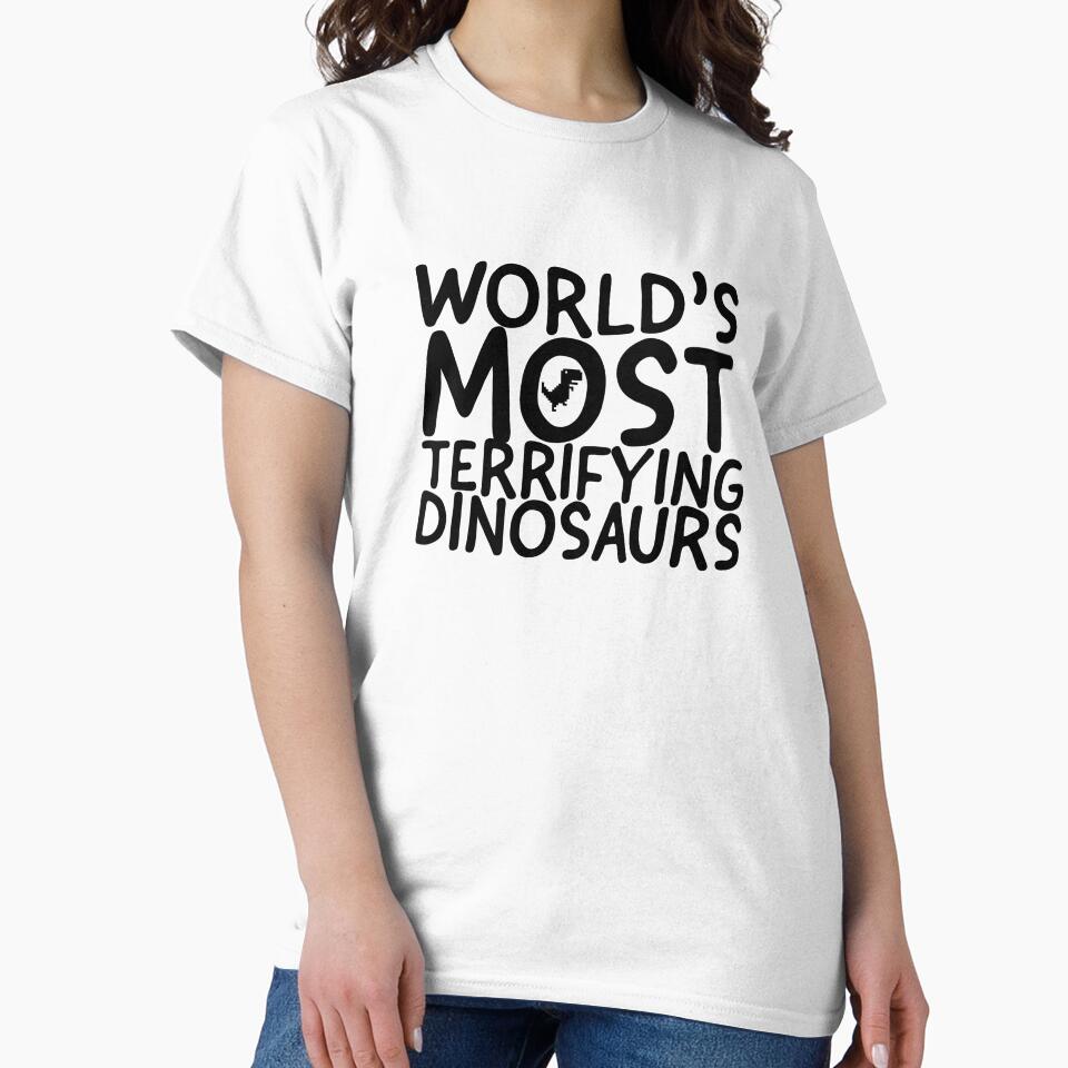 INTERNET - FRIKI - WORLD'S MOST TERRIFYING DINOSAURS - DINOSAUR LOVER by Tropical Blood T-Shirts, Hoodie,... (Image 2)