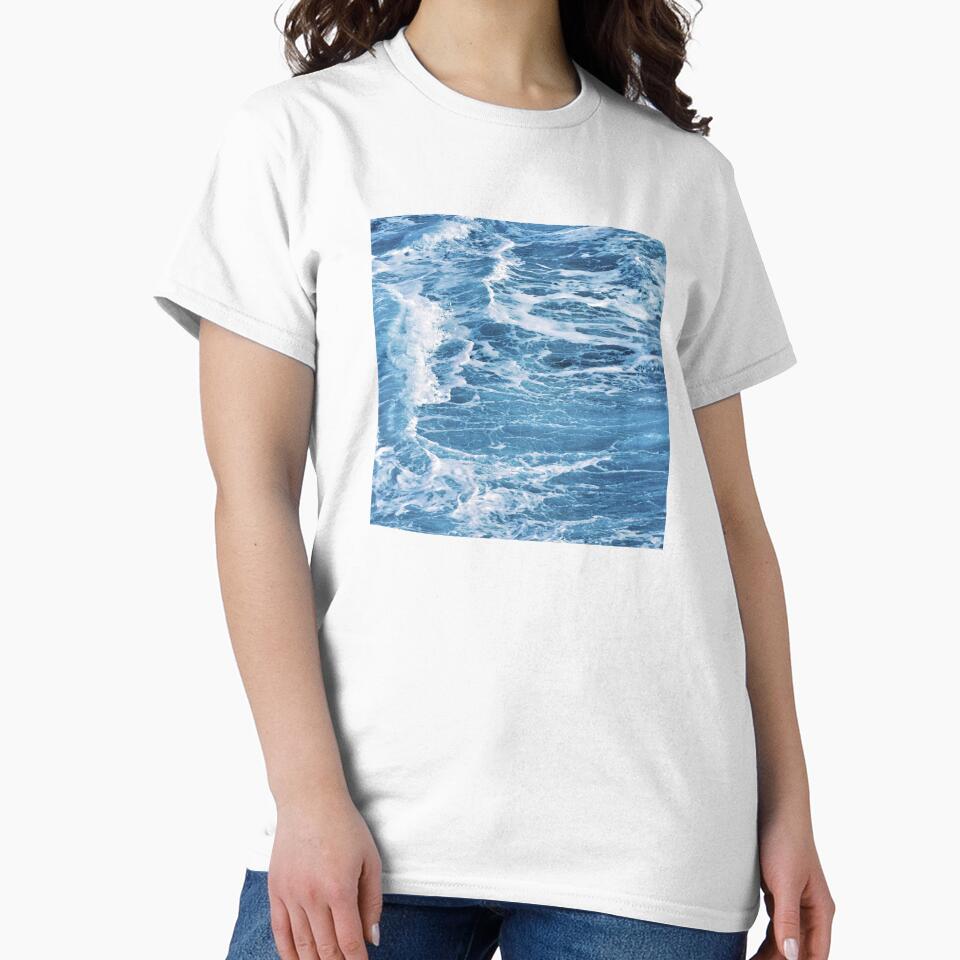BLUE OCEAN WAVE by Stripe Cars T-Shirts, Hoodie, Sweatshirt | BlankRebels.com (Image 2)