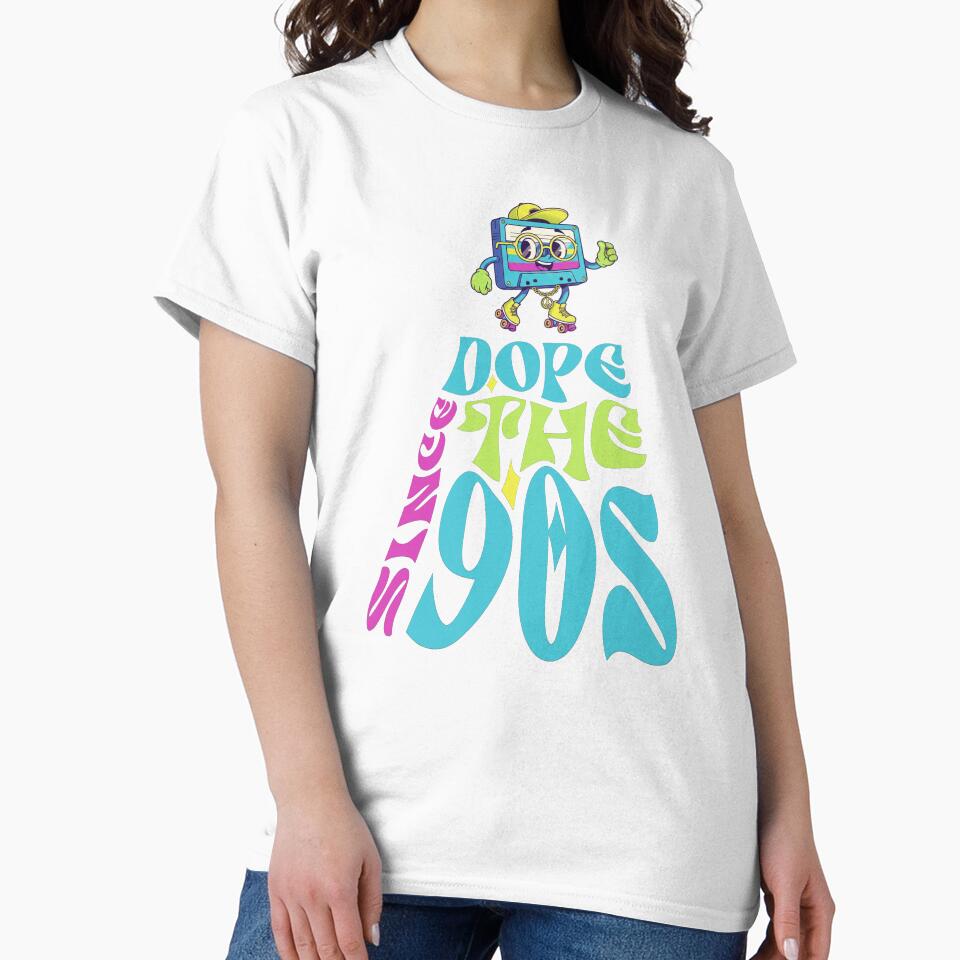 Dope Since the 90s Retro by NikitaSkyDesign T-Shirts, Hoodie, Sweatshirt | BlankRebels.com (Image 2)