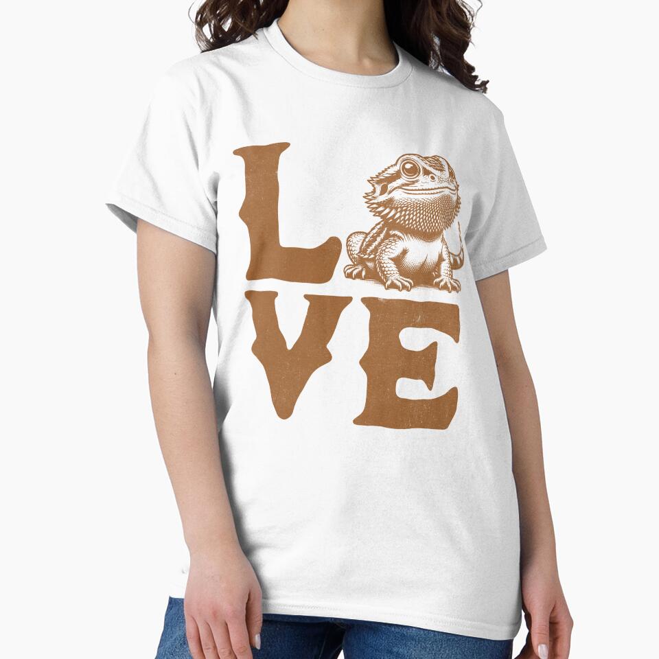 LOVE Bearded Dragons Beardie Lover by KLArtzStore T-Shirts, Hoodie, Sweatshirt | BlankRebels.com (Image 2)