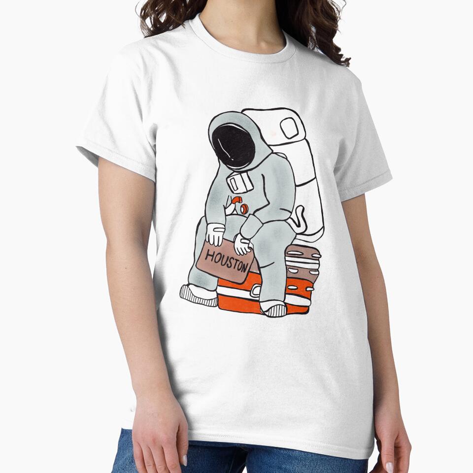 Astronaut love astronaut Houston astronaut nasa funny Texas Houston by Tropical Blood T-Shirts, Hoodie, Sweatshirt (Image 2)