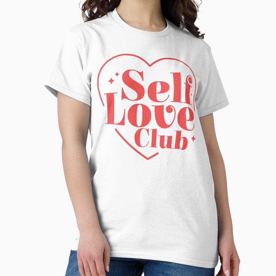 Self Love Club Heart by Dollfacedesign T-Shirts, Hoodie, Sweatshirt | BlankRebels.com (Image 2)
