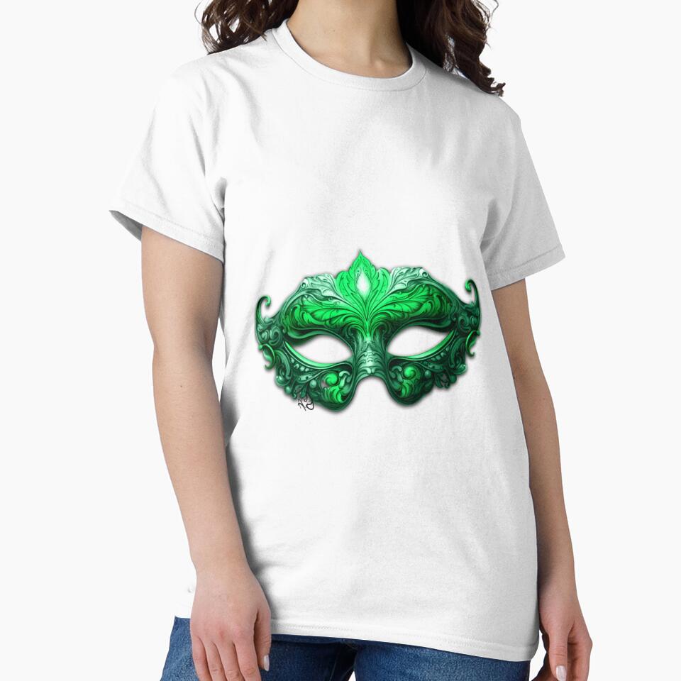 Green mask by AuthorJLK T-Shirts, Hoodie, Sweatshirt | BlankRebels.com (Image 2)