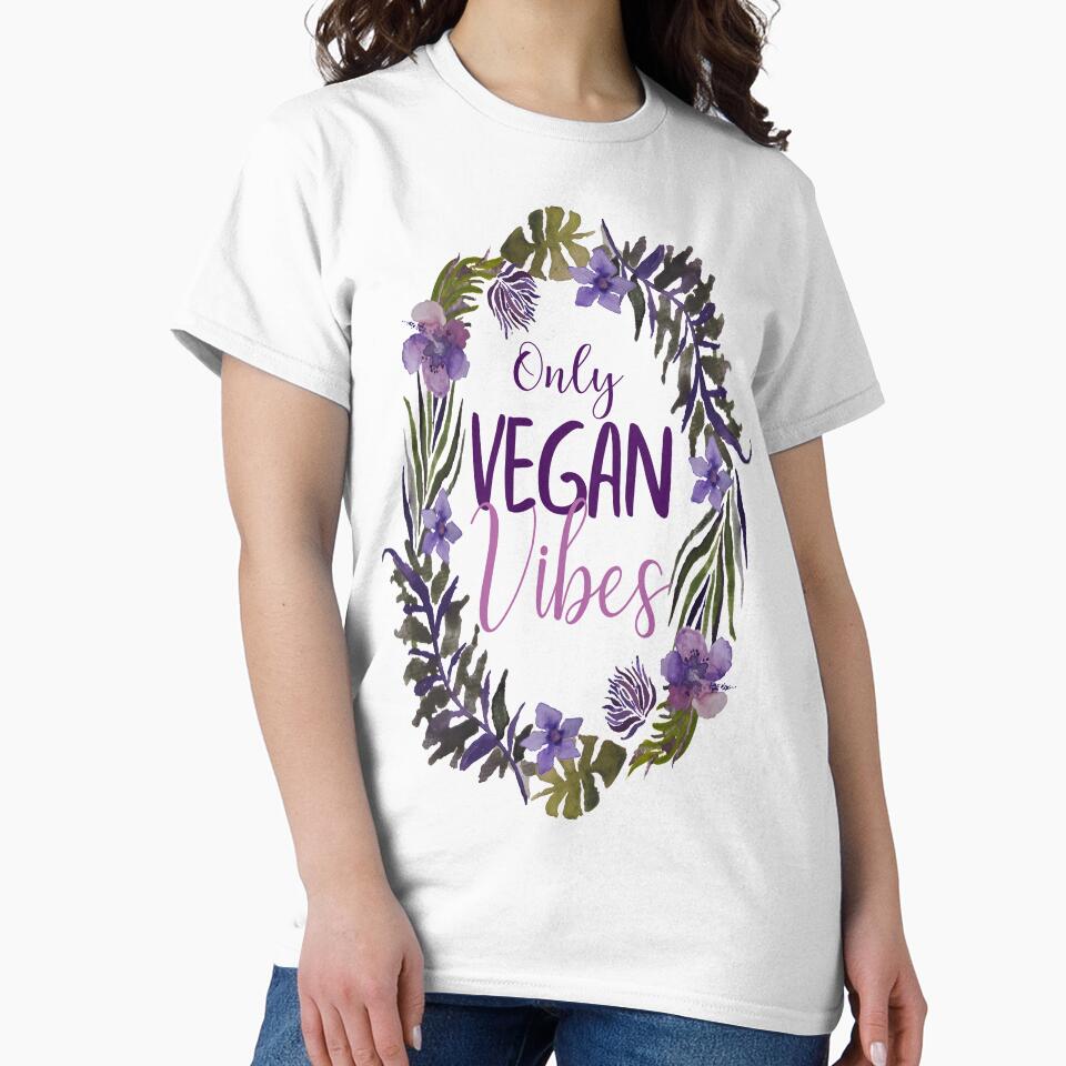 Only Vegan Vibes by BeataKarlik T-Shirts, Hoodie, Sweatshirt | BlankRebels.com (Image 2)