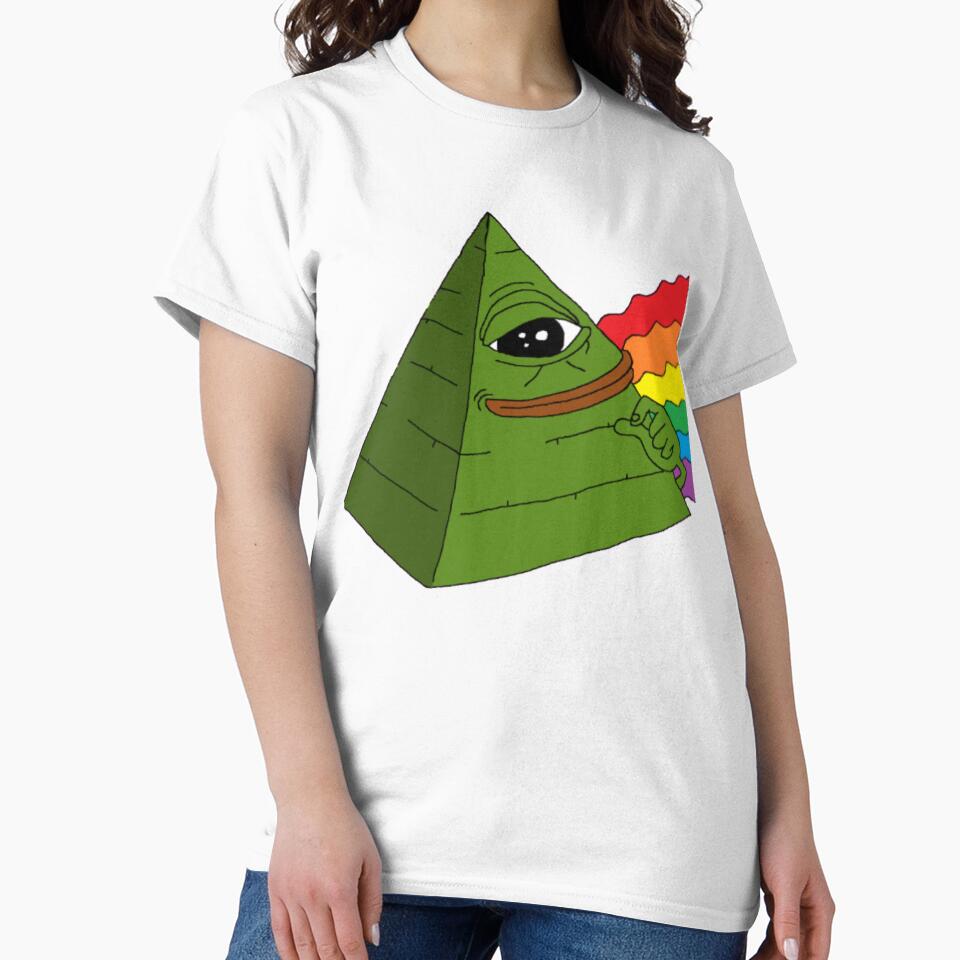 Pyramid Pepe by Aiden93 T-Shirts, Hoodie, Sweatshirt | BlankRebels.com (Image 2)