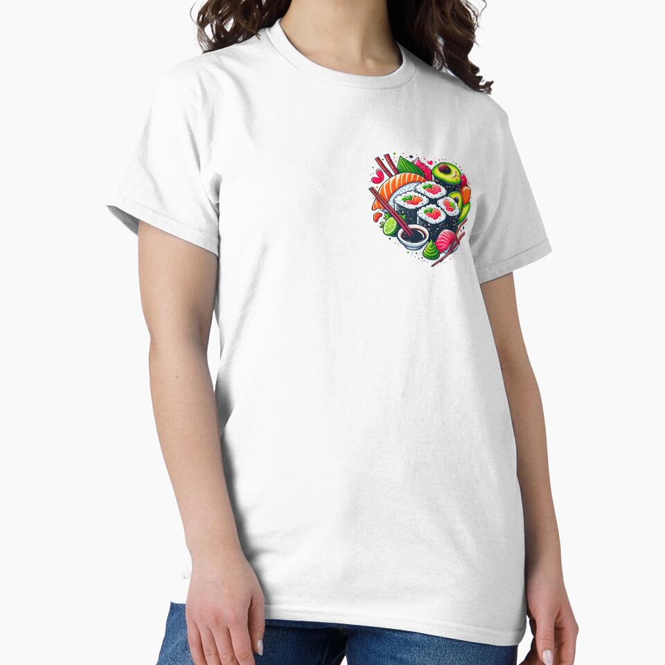 Sushi Lover by deniz kaya T-Shirts, Hoodie, Sweatshirt | BlankRebels.com (Image 2)