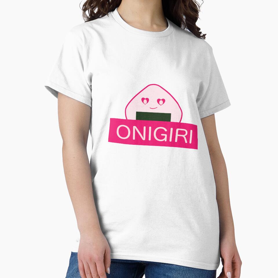 Kawaii Japanese Onigiri Character by M3G4MERCH T-Shirts, Hoodie, Sweatshirt | BlankRebels.com (Image 2)