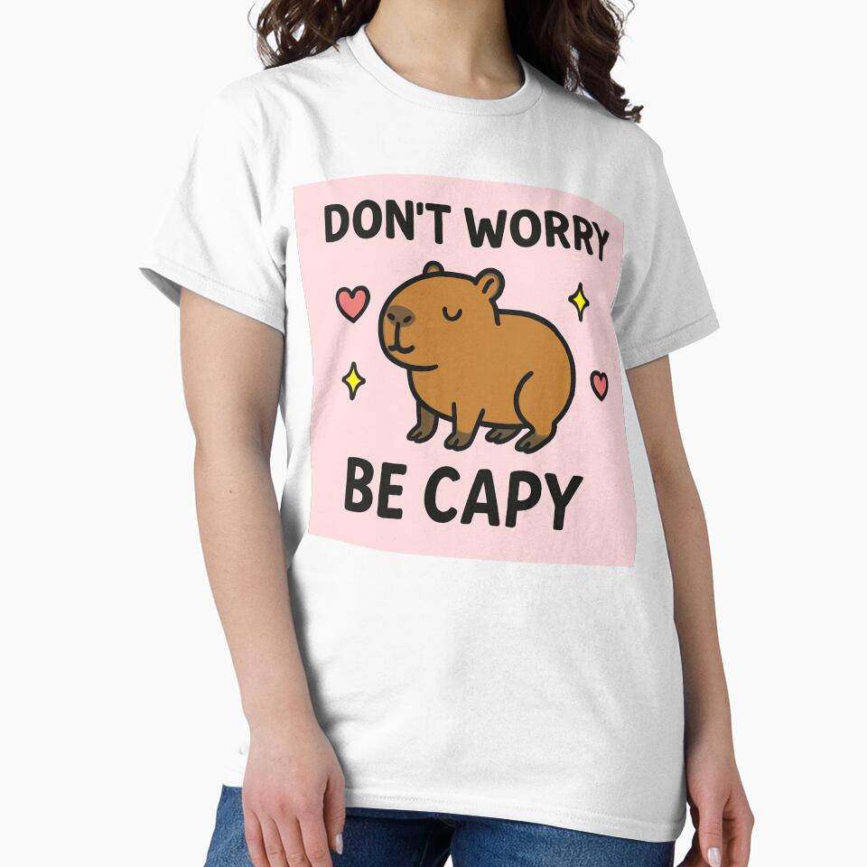 Don’t Worry Be Capy by Lotus Love Tarot T-Shirts, Hoodie, Sweatshirt | BlankRebels.com (Image 2)