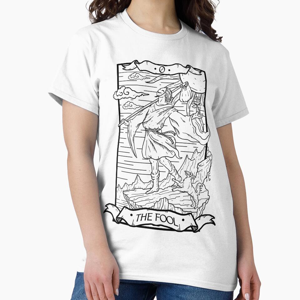 Tarot Card The Fool by Fabian Manser T-Shirts, Hoodie, Sweatshirt | BlankRebels.com (Image 2)