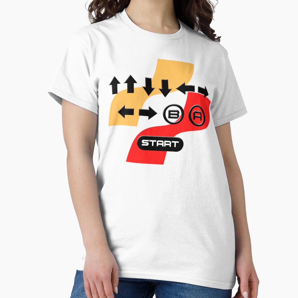 The Konami Code by PKHalford T-Shirts, Hoodie, Sweatshirt | BlankRebels.com (Image 2)