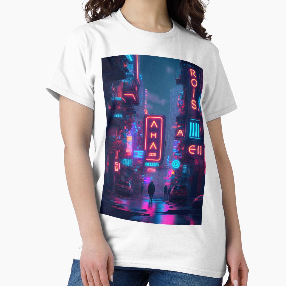 Cyberpunk City T-Shirts, Hoodie, Sweatshirt