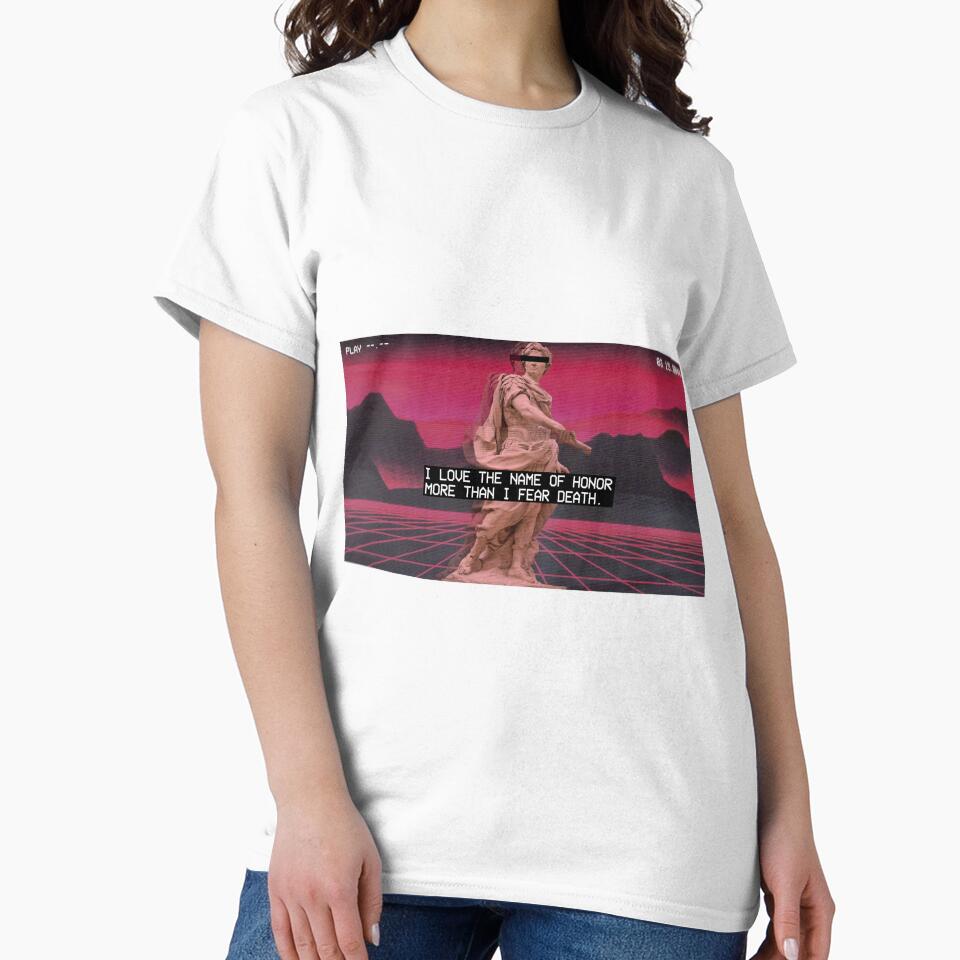 Vaporwave Roman Statue by Bien Design T-Shirts, Hoodie, Sweatshirt | BlankRebels.com (Image 2)