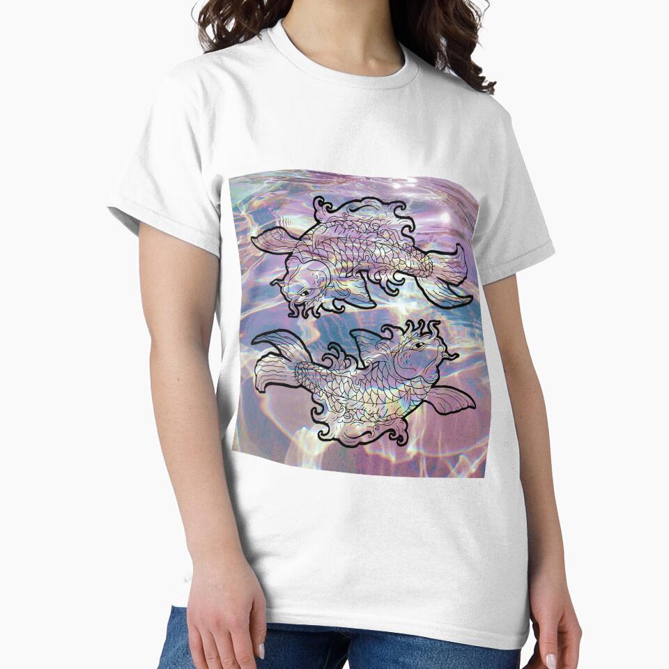 carp ink art by ilustra-ink T-Shirts, Hoodie, Sweatshirt | BlankRebels.com (Image 2)