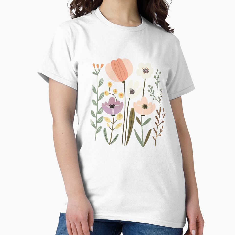 Cluster of Flowers by Justagirl444 T-Shirts, Hoodie, Sweatshirt | BlankRebels.com (Image 2)
